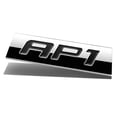 thumbnail image 2 of DNA Motoring EM-AS-AP1-BK METAL GRILL TRUNK EMBLEM DECAL LOGO TRIM BADGE POLISHED BLACK LETTERING AP1, 2 of 3