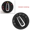 thumbnail image 2 of Interruptor de Control de faros de coche FLhrweasw para Polo Bora Beetle Golf Jetta MK4 Passat B5, 2 of 9