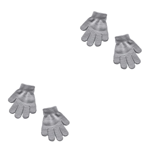 Guantes Sonducket para niños color sólido calentador de manos invierno