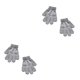 thumbnail image 4 of Guantes para niños Qarigey Calentador de manos Gris claro, 4 of 6