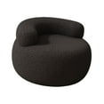 thumbnail image 1 of Reposapiés Sofá perezoso Sillón decorativo Mueble suave multifuncional Asiento portátil Negro, 1 of 9