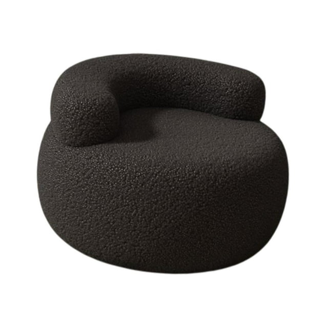 Pisos de sofá perezoso, asiento suave portátiles multifuncionales, sofá de piso otomano para la sala de juegos de la sala de la sala de entrada Negro