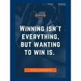 thumbnail image 3 of ArtsyQuotes 12x14 Black Modern Framed Museum Art Print Titled - Vince Lombardi Quote: Wanting to Win, 3 of 5