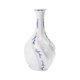 thumbnail image 1 of Florero exquisito de cerámica azul y blanco, decoración y adornos de escritorio for el hogar, sala de estar, TV, estilo chino, nuevo, 1 of 6