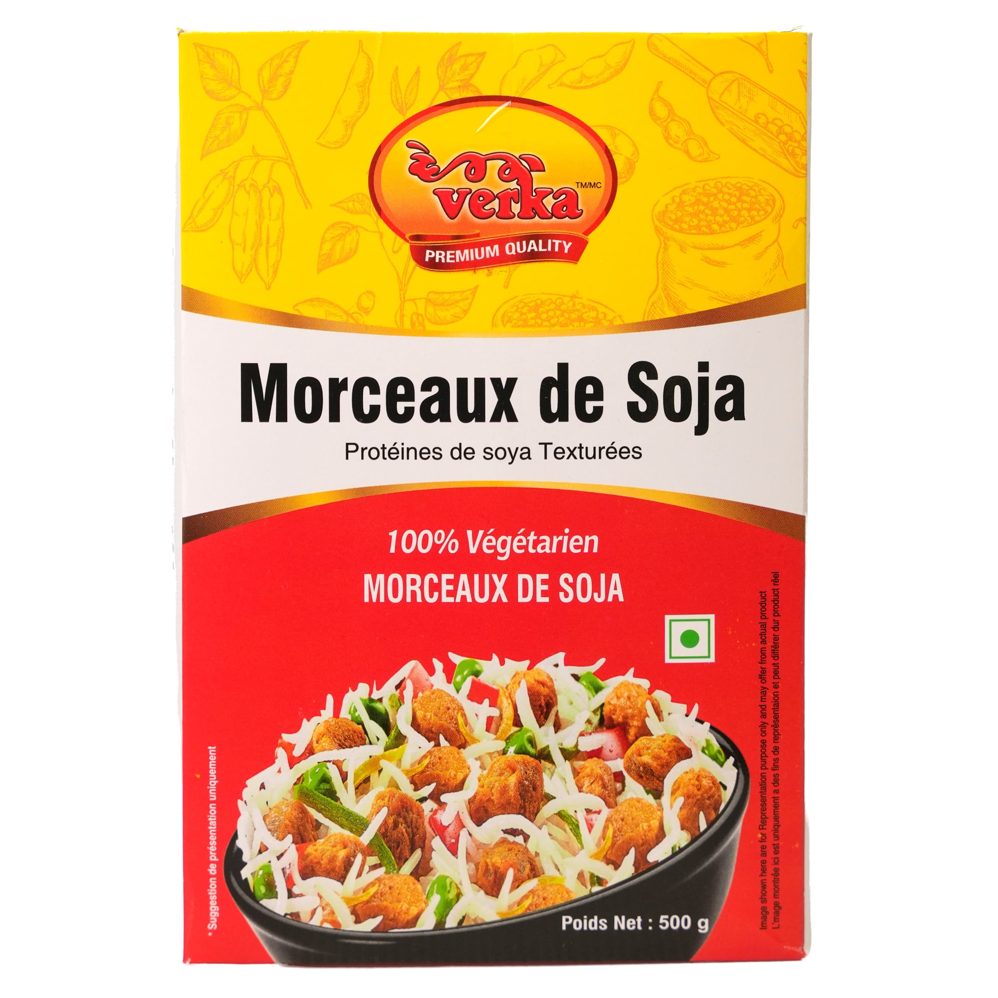 Verka Morceaux de soja, 500g