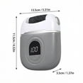 thumbnail image 3 of Electric Foot Callus Remover Professional Rechargeable Pedicure Tool 0.5 lbs with Replacement Grinding Heads for Smooth Feet and Dead Skin Removal, 3 of 6
