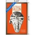 thumbnail image 3 of Star Wars: Solo - Millennium Falcon Wall Poster, 14.725" x 22.375", Framed, 3 of 3