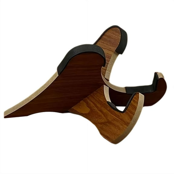 Skateboard Floor Stand, Wood Skateboard Holder for Stakeboard Display and Storage