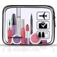 thumbnail image 4 of 2pcs Lermende Clear Toiletry Bag TSA Approved Travel Toiletry Bag, Carry On Airport Airline Compliant Bag Quart Sized 3-1-1 Kit Luggage Pouch, 4 of 5
