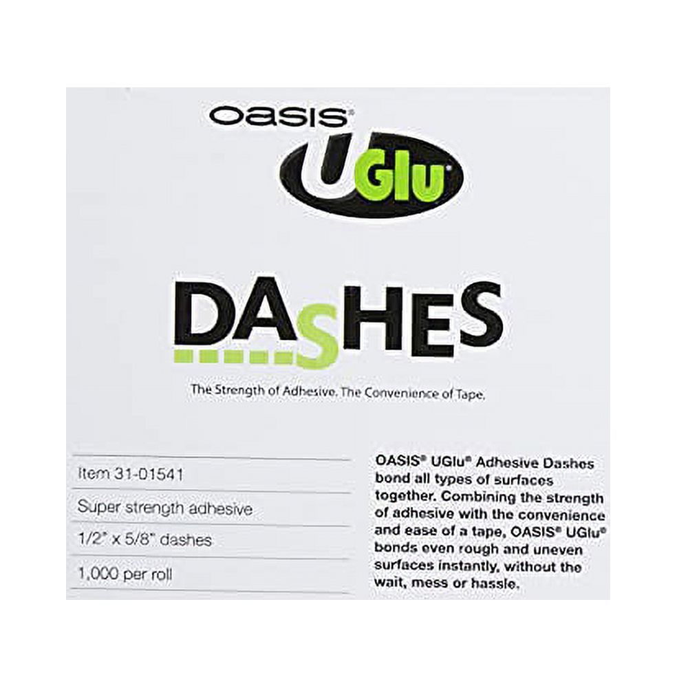 UGLU Adhesive Dash 1,000/Roll