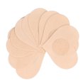 thumbnail image 2 of 5 pares de pastas desechables para senos, cómodos sujetadores adhesivos Beige, cubiertas invisibles para pezones, forma de corazón, tamaño libre, 2 of 14