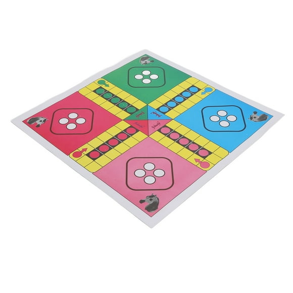 Kids Flying Chess, Lightweight Wide Application Flying Chess Family Game Multifunctional Plastic Easy Operation For Travel