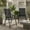Black, variant on Jopath Set of 2 Outdoor Patio Chairs Outdoor Folding Chair for Deck Garden Camping and Travel Gray