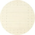thumbnail image 1 of Ahgly Company Machine Washable Indoor Round Contemporary Parchment Beige Area Rugs, 8' Round, 1 of 7