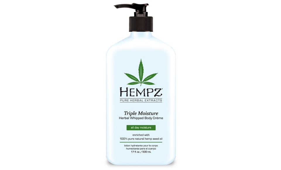 Hempz Triple Moisture Herbal Whipped Body Crème 17 oz.