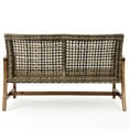 thumbnail image 3 of Natural + Grey With Wood And Back Frame Iron Seat, 3 of 6