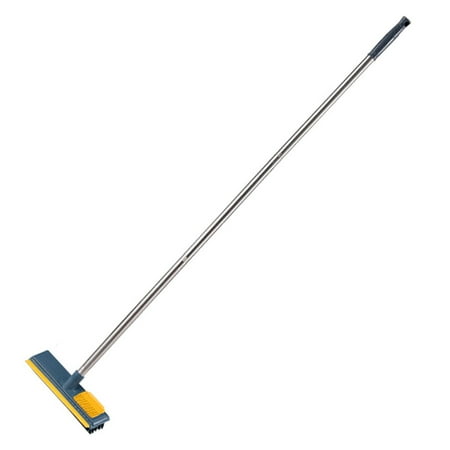 

Fenull Cleaning Cleaning Brush Extendable Floor Corner Cleaning Brush Tile Window Scrubber Scraper Multi Functional Bathroom toilet Washing Mop 1Pc Floor Brush Blue