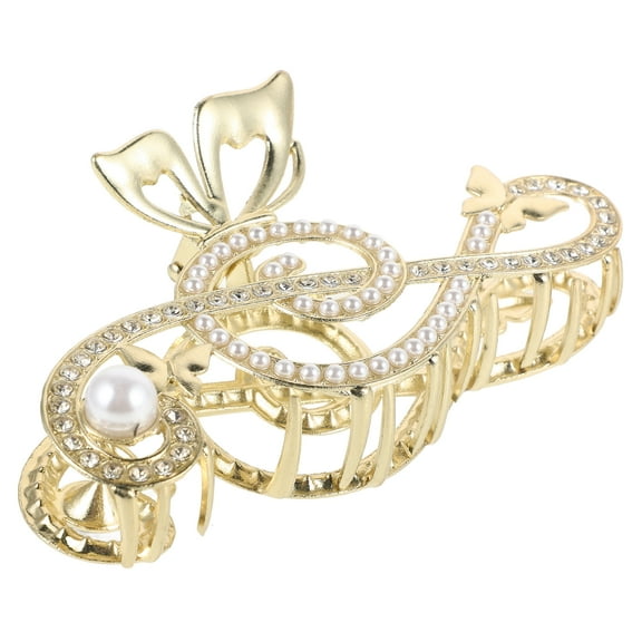 DINHEAROM Metal Claw Hair Clips Securing Grip Prevent Slipping 1 Pcs