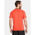 thumbnail image 2 of Athletic Works Men's and Big Men's Mixed Media Tee, Size M, 2 of 4