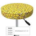 thumbnail image 4 of KLL Duck1 Round Bar Chair Cushion Cover 12 inch ,Bar Stool Protector with Elastic, Soft Washable, 4 of 6