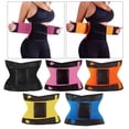thumbnail image 3 of Cinturón adelgazante, cinturón abdominal, cinturón para el sudor, cinturón de fitness, cinturón de fitness, abdominal Amarillo S, 3 of 4