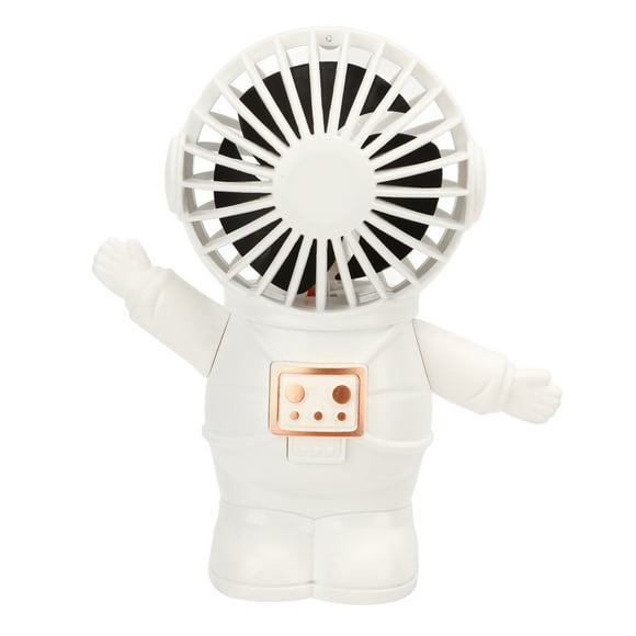 Mini ventilador de mano, ventilador de mano con carga USB, mini ventiladores, ventilador de astronauta, claridad notable