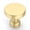 Brushed Gold, variant on 10 Pack Champagne Bronze Kitchen Cabinet Knobs and Pulls - Single Hole Round Gold Drawer Knobs for Bathroom Cabinets K0012