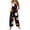 Coffee_BC51, variant on Halloween Overalls for Women 2026 Summer Funny Pumpkins Ghost Printed Loose Wide Leg Jumpsuits with Pockets Coffee 3XL