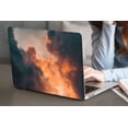 thumbnail image 3 of KSK KAISHEK for MacBook Pro 16" Case 2021 2022 2023 Released Model A2780 A2485, Plastic Hard Protective Shell Case Cover + Black Keyboard Cover, Red series 0900, 3 of 5