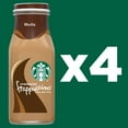 thumbnail image 4 of Starbucks Frappuccino Mocha Iced Coffee, 9.5 oz, 4 Pack Bottles, 4 of 8