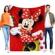 thumbnail image 1 of Minnie Mouse anti-pilling, suave, ligera, esponjosa y acogedora de lujo para hogar y cocina – Perfecta para niños y adultos,70X110cm, 1 of 6