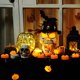 thumbnail image 5 of Paquete de 12 luces LED de calabaza, calabazas de Halloween con pilas, luces de té de calabaza, linternas iluminadas para decoración de Halloween, naranja, 5 of 5