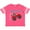 Football Pink and White, variant on Inktastic Merry Christmas Santa Drives a Monster Truck Boys or Girls Toddler T-Shirt