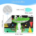 thumbnail image 2 of Dinosaur and Abstract Patterns Ironing Mat Blanket Portable Travel Ironing Pad Heat Resistant Pad 47.2" x 27.6”, 2 of 6