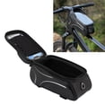 thumbnail image 4 of Bolsa de Montaje en Bicicleta, Patrón de Carbono Pu Tejido Impermable y Bollar de Bicicleta de Bucle para Ciclismo, 4 of 7