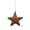 Brown, variant on Star Pendant Hanging Ornament Set of 5 Colorful Fabric Star Decorations for Home Window Wall Ceiling Party Festival Boho Room Decor