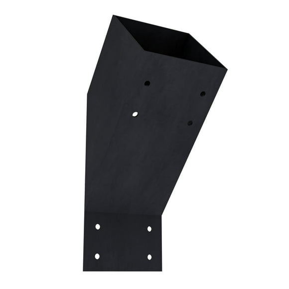 Pergola Corner Brace Brackets for 4x4 Wood Posts (45 Degree Angled Support Brackets) - 4-Pack