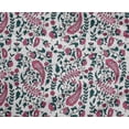 thumbnail image 4 of oneOone Polyester Lycra Fabric Leaves|Floral & Paisley Block Decor Fabric Printed BTY 56 Inch Wide, 4 of 4