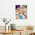 thumbnail image 5 of GooTPa Cocktail Party Celebration Canvas Wall Art, Canvas Prints Wall Art for Living Room Bathroom Bedroom Office, Art Print Painting for Home Decorations - 16x20in, 5 of 5