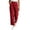 Red, variant on Levmjia Women's High Waisted Wide Leg Pants Casual Solid Color Straight Leg Trousers with Button Detail and Pockets Loose Fit Long Pants for Women Daily Wear
