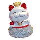 thumbnail image 2 of Figura de gato de la suerte, estatua de gato de resina, decoración para salpicadero de coche, gato de la suerte de la fortuna Estilo B, 2 of 9