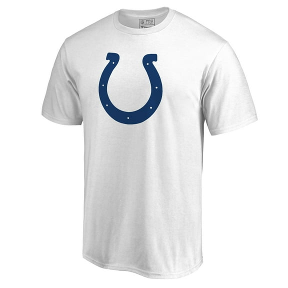 Men's White Indianapolis Colts Primary Logo T-Shirt