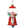 4" H Vintage Gumball Machine Ornament by The Bridge Collection