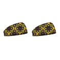 thumbnail image 4 of Guardurnaity Diademas Deportes Geométrica Banda para la cabeza Transpirable Banda ancha para el sudor Antideslizante Sombreros Turbante Envoltura Yoga Correr Type7 NO7 Guardurnaity CBP258376, 4 of 6