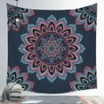 thumbnail image 2 of Goory Psychedelic Tapestry Wall Hanging, Boho Mandala Tapestry, Celestial Starry Sky Wall Tapestry, Wall Art Decoration for Bedroom Living Room Dorm, Window Curtain Picnic Mat, 2 of 4
