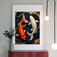 thumbnail image 2 of Diamond Art Kits for Adults - 5d Koi Fish Golden Swirl Artistry Diamond Painting for Adults, Diamond Art for Adults Beginners, Diamond Painting Kits for Adults for Home Wall Decor, 2 of 7