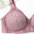 thumbnail image 5 of Vetsdori Lace Everyday Bras for Women Large Bust Bras Wireless Bralette Breathable No Padding,Casual Womens Bras, 5 of 6