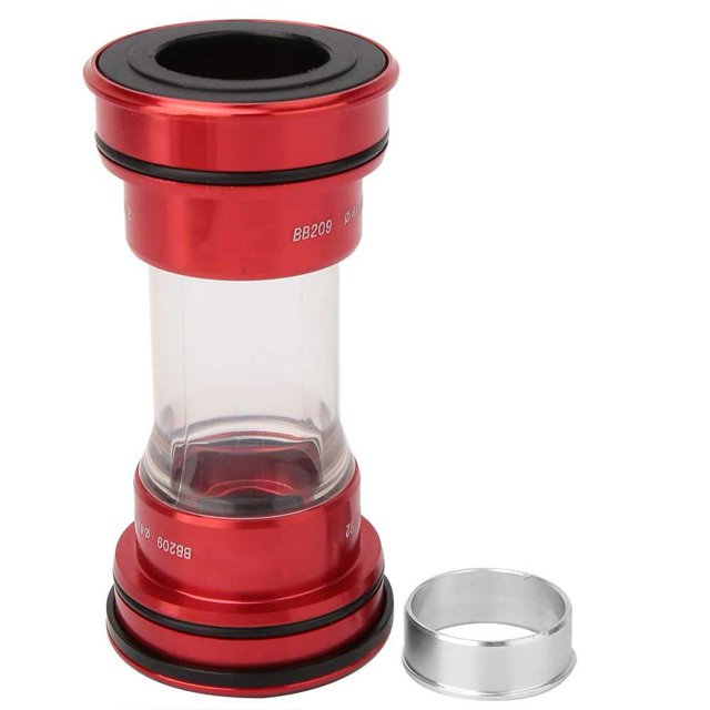 BB209 Rodamiento de bicicleta con soporte inferior para bicicleta tipo presión para bicicleta de montaña (rojo)