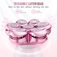 thumbnail image 3 of Womens Electric Razor, 7D Rechargeable Electric Shaver for Women, IPX6 Waterproof Wet/Dry Bikini Trimmer Body Shaver, Trimmer for Lady Face Arms Legs Armpit, Pink, 3 of 9