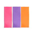 thumbnail image 1 of 3 pzs Toalla Microfibra Secado Rápido Natación 120x60 Lab.G Rosa Morado y Naranja, 1 of 5
